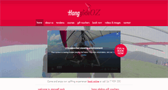 Desktop Screenshot of hangglideoz.com.au